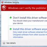 Как отключить проверку цифровых подписей драйверов в Windows Как убрать цифровую подпись драйверов windows 8